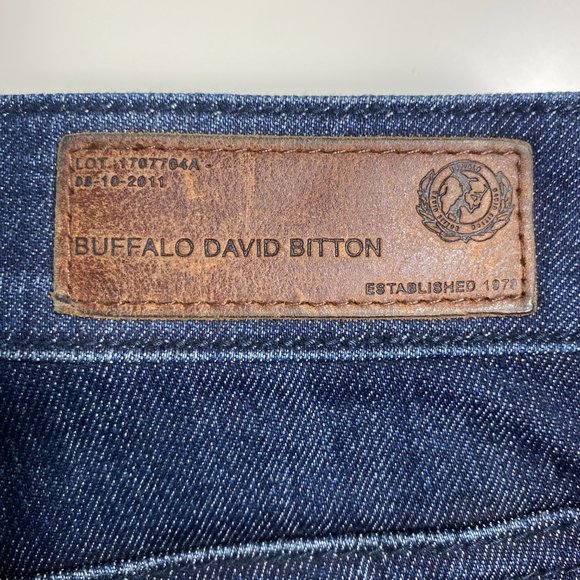 Buffalo Womens Jeans Gallia Stretch Flare Dark Wash Blue Sz 24 x 34.5 - Picture 4 of 15